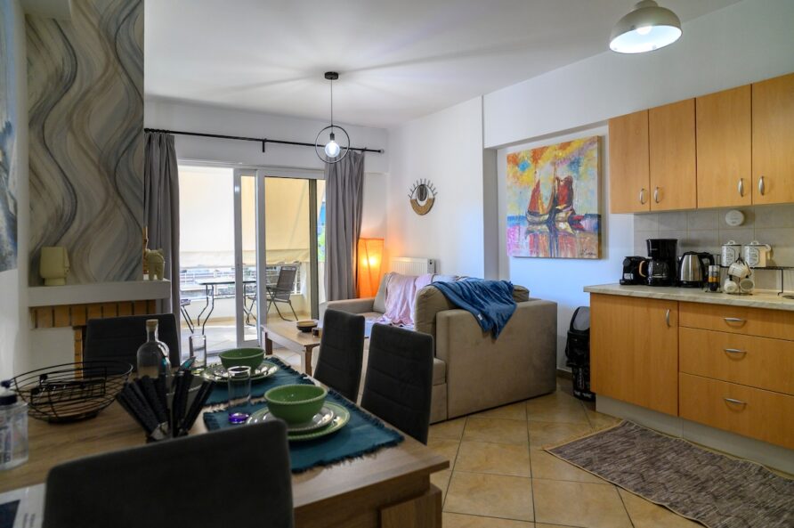 Premium Athenian District Urban 1 bedroom flat B